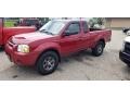 Molten Lava Pearl 2003 Nissan Frontier XE V6 King Cab 4x4