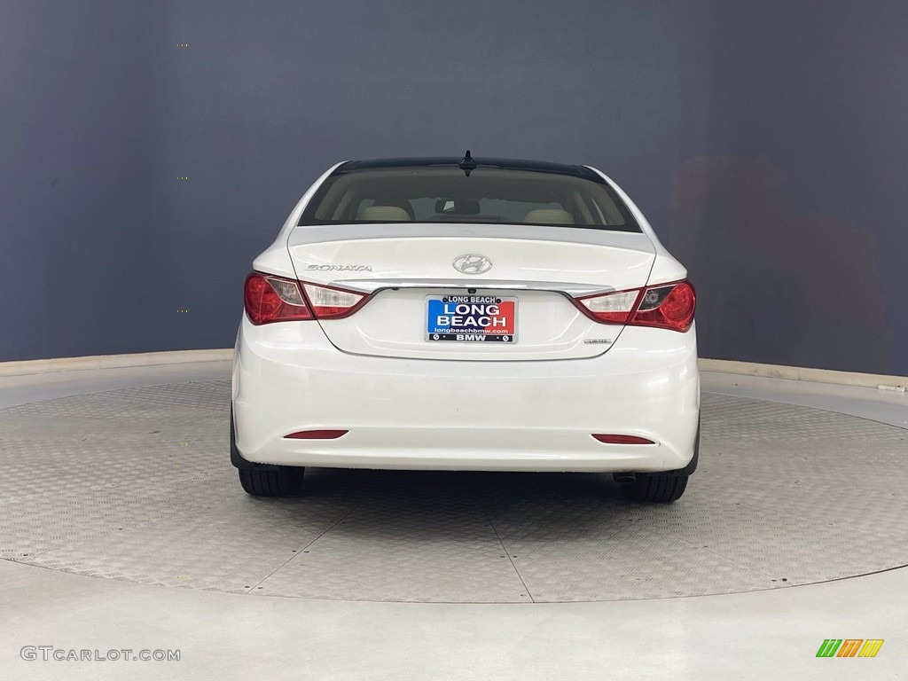 2013 Sonata Limited - Shimmering White / Camel photo #4