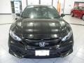 Crystal Black Pearl - Civic LX Hatchback Photo No. 2