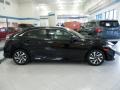 Crystal Black Pearl - Civic LX Hatchback Photo No. 4