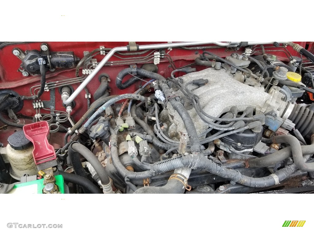 2003 Nissan Frontier XE V6 King Cab 4x4 3.3 Liter SOHC 12-Valve V6 Engine Photo #142190169