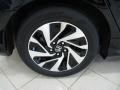 Crystal Black Pearl - Civic LX Hatchback Photo No. 6