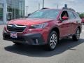 Crimson Red Pearl 2021 Subaru Outback 2.5i Premium