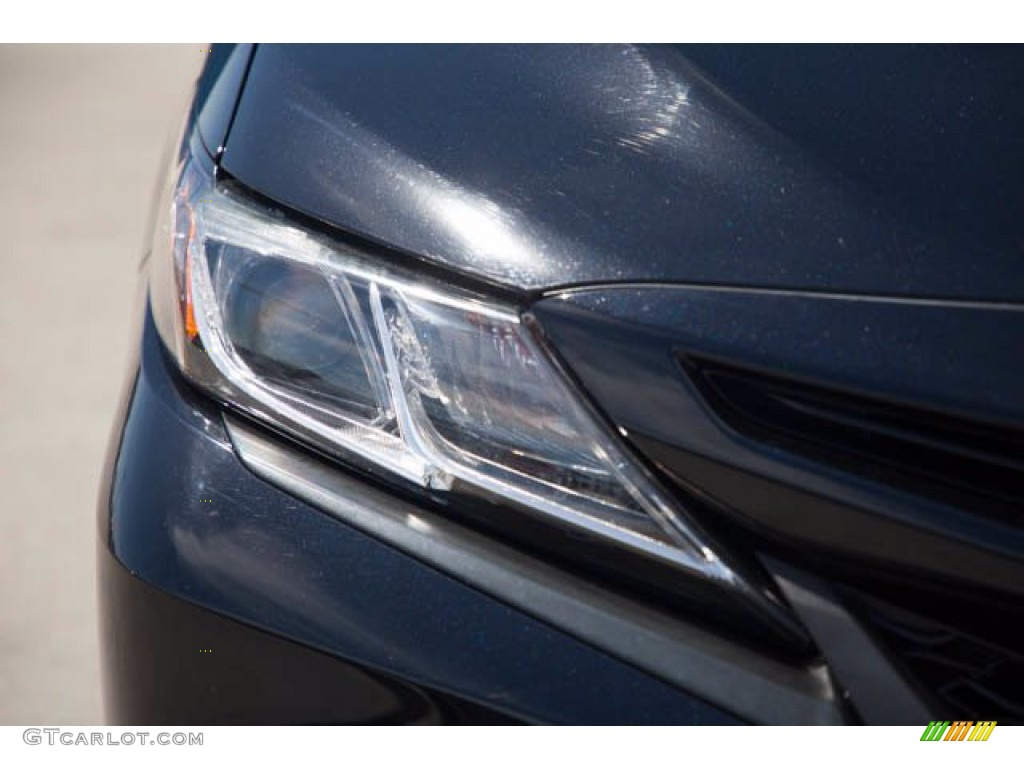 2018 Camry SE - Midnight Black Metallic / Black photo #8