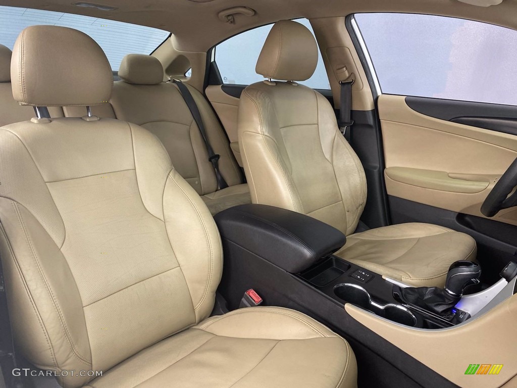 2013 Sonata Limited - Shimmering White / Camel photo #34