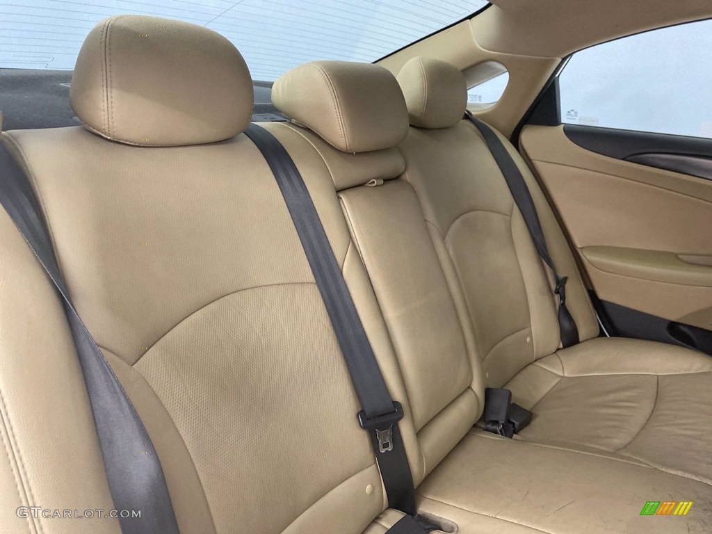 2013 Sonata Limited - Shimmering White / Camel photo #36