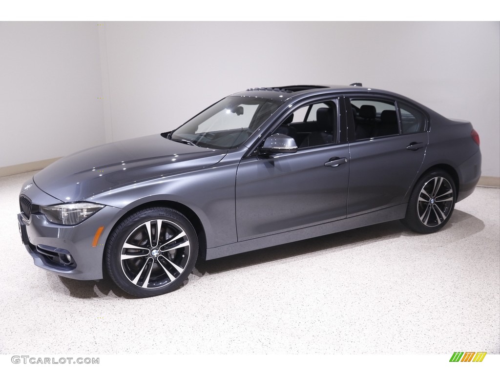 2018 3 Series 340i xDrive Sedan - Mineral Grey Metallic / Black photo #3