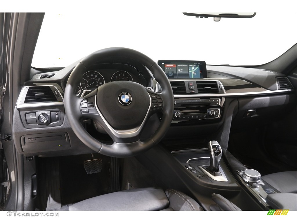 2018 3 Series 340i xDrive Sedan - Mineral Grey Metallic / Black photo #6