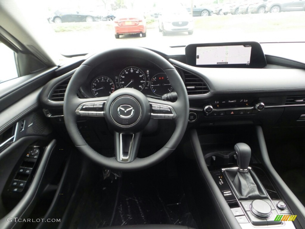 2021 Mazda3 Premium Plus Sedan AWD - Jet Black Mica / Black photo #4