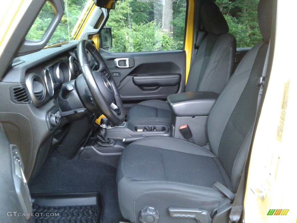 2019 Wrangler Unlimited Sport 4x4 - Hellayella / Black photo #10