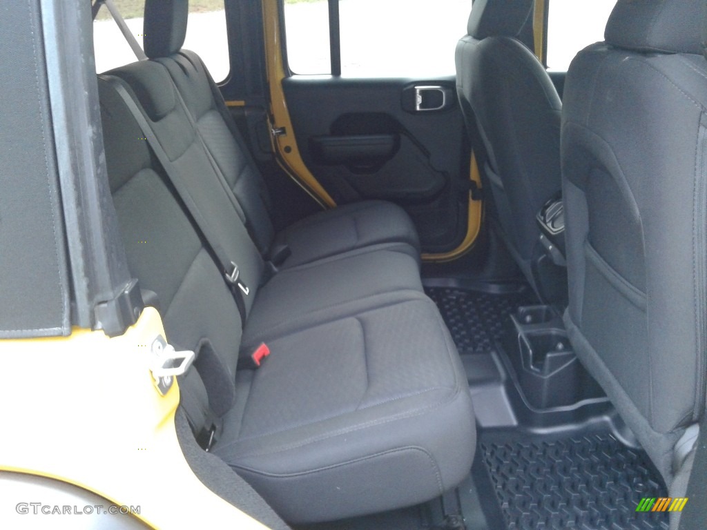 2019 Wrangler Unlimited Sport 4x4 - Hellayella / Black photo #14