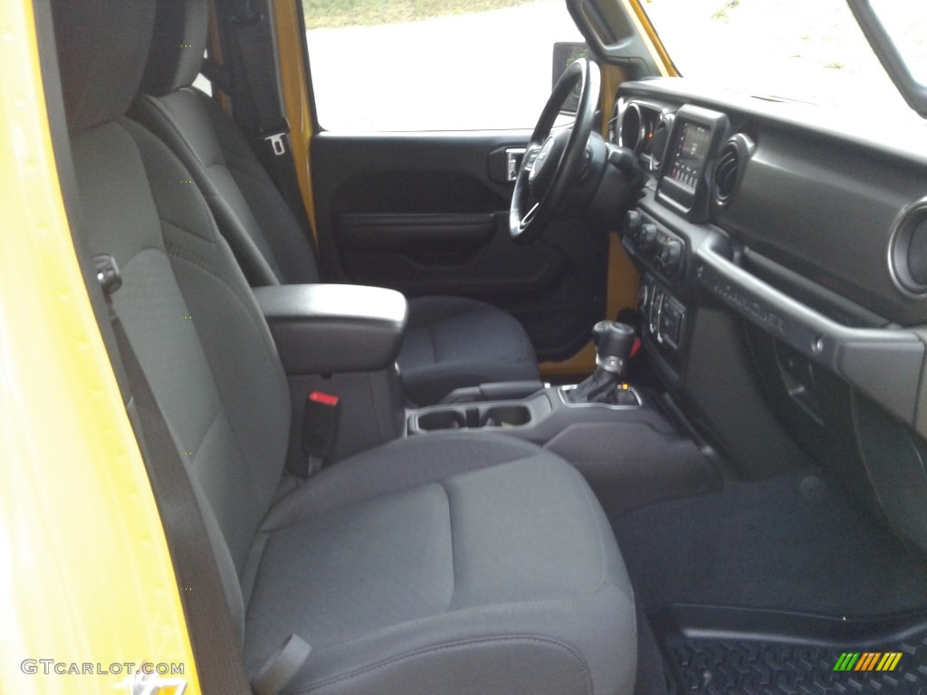 2019 Wrangler Unlimited Sport 4x4 - Hellayella / Black photo #15