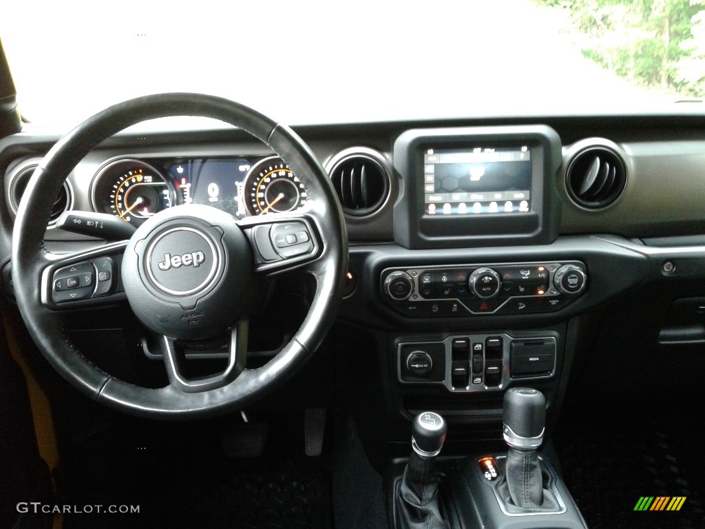 2019 Wrangler Unlimited Sport 4x4 - Hellayella / Black photo #16