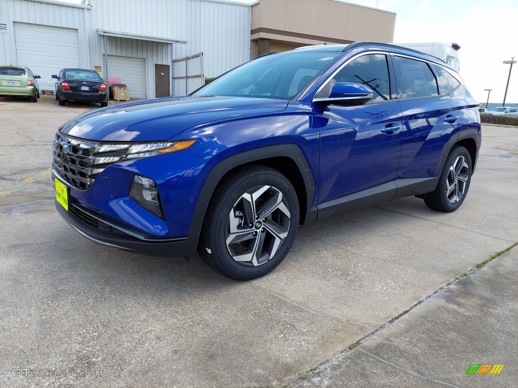 2022 Intense Blue Hyundai Tucson Limited 142188911 Photo 2 GTCarLot
