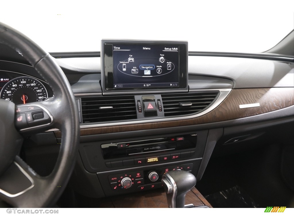 2014 A6 2.0T quattro Sedan - Glacier White Metallic / Black photo #10