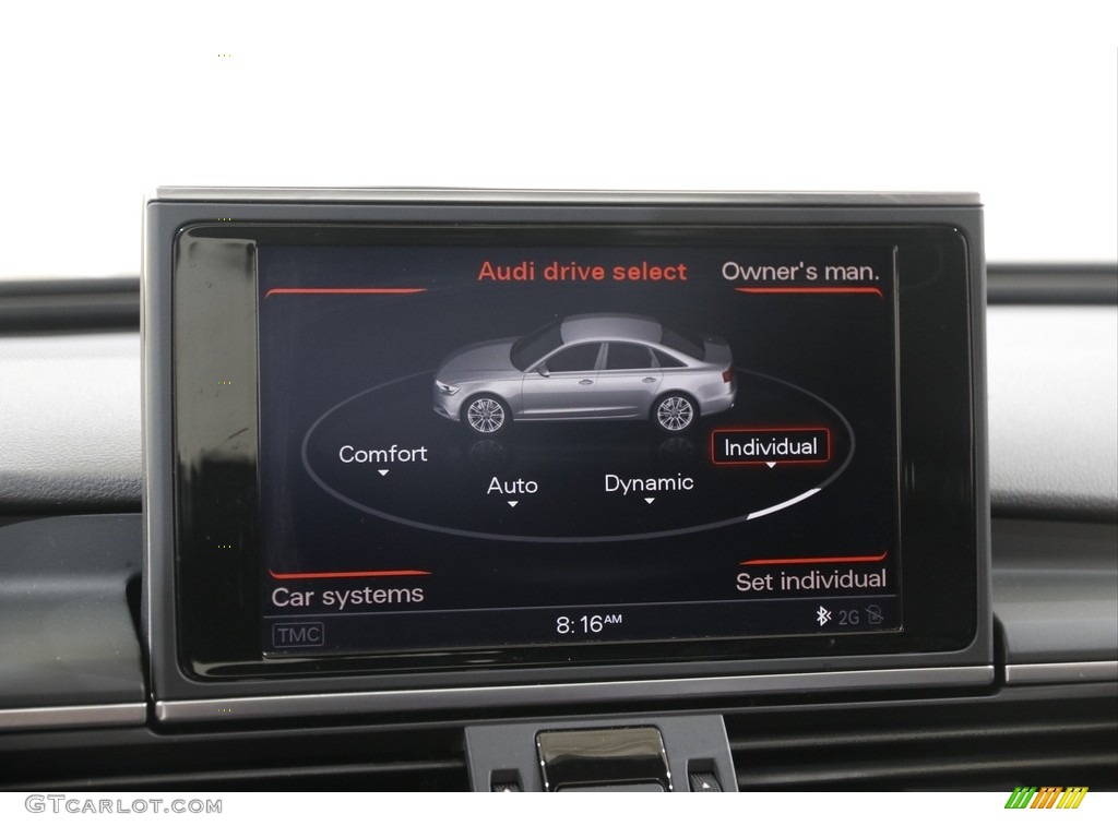 2014 A6 2.0T quattro Sedan - Glacier White Metallic / Black photo #15