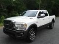 2021 Pearl White Ram 2500 Limited Longhorn Crew Cab 4x4  photo #2