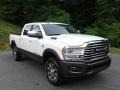 2021 Pearl White Ram 2500 Limited Longhorn Crew Cab 4x4  photo #5
