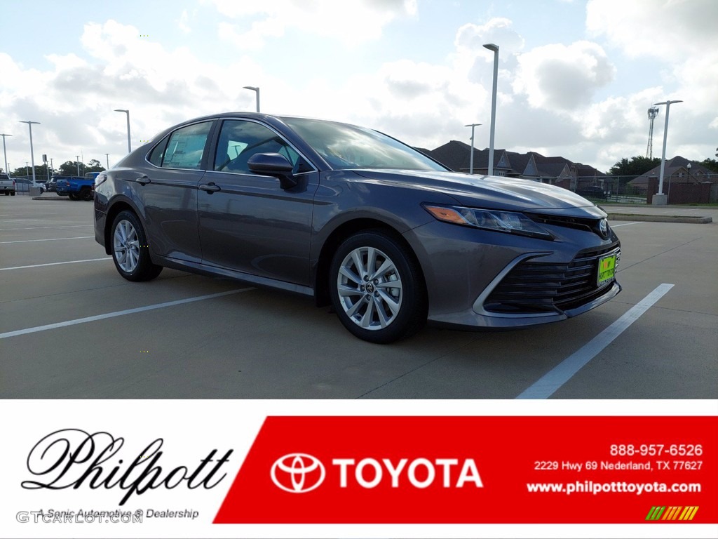 2021 Predawn Gray Mica Toyota Camry LE 142188909 Photo 2 GTCarLot