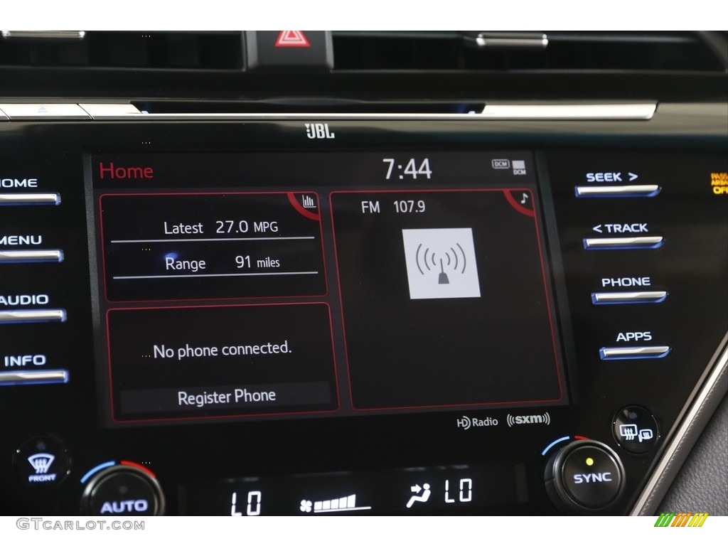 2018 Camry XSE - Predawn Gray Mica / Black photo #10