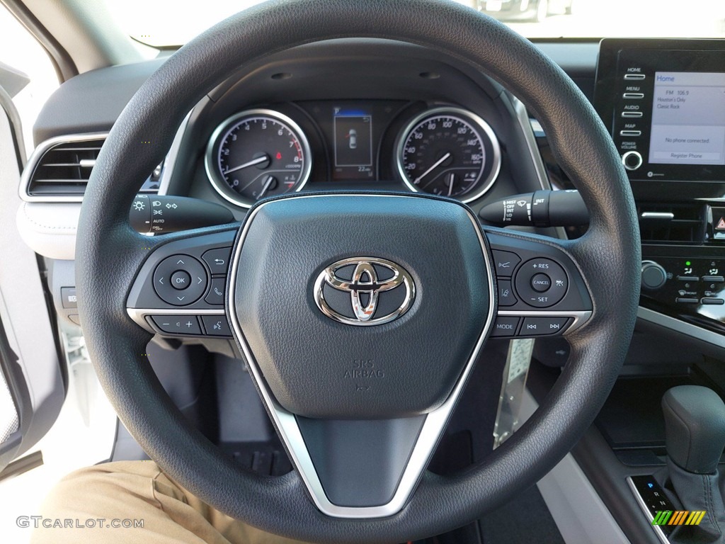 2021 Camry LE - Super White / Ash photo #15