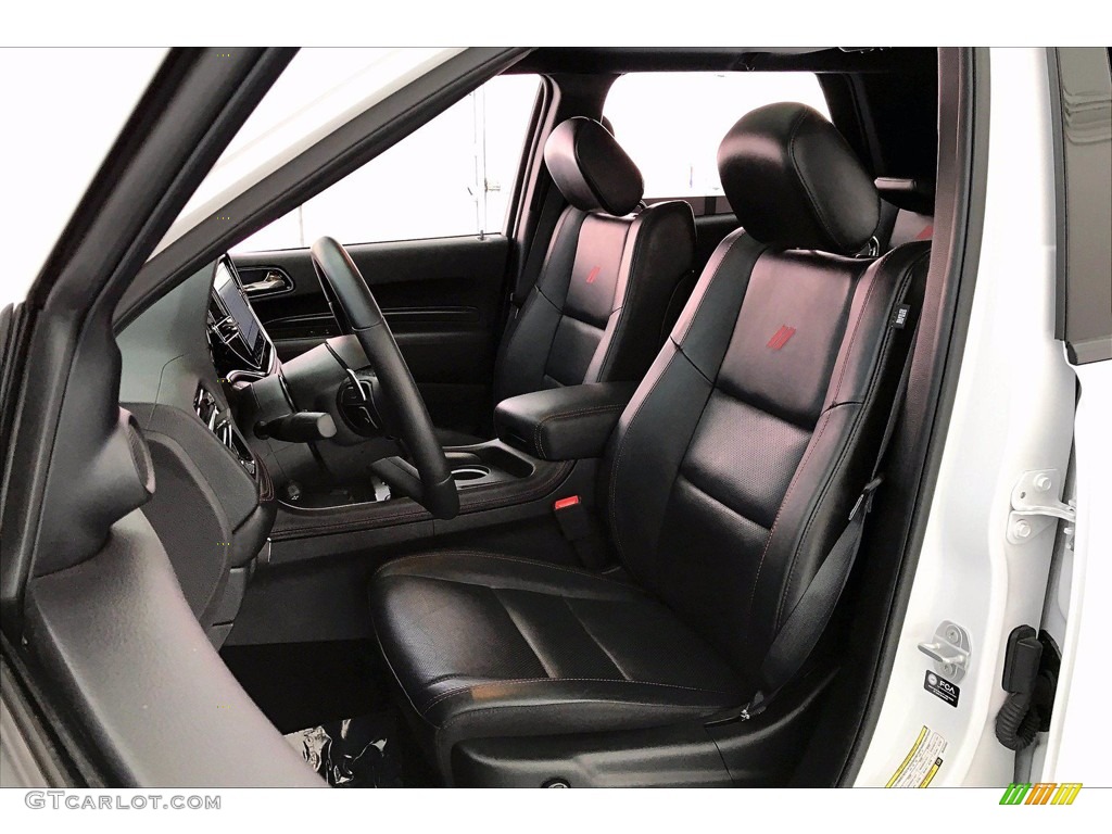 Black Interior 2021 Dodge Durango R/T Photo #142195218