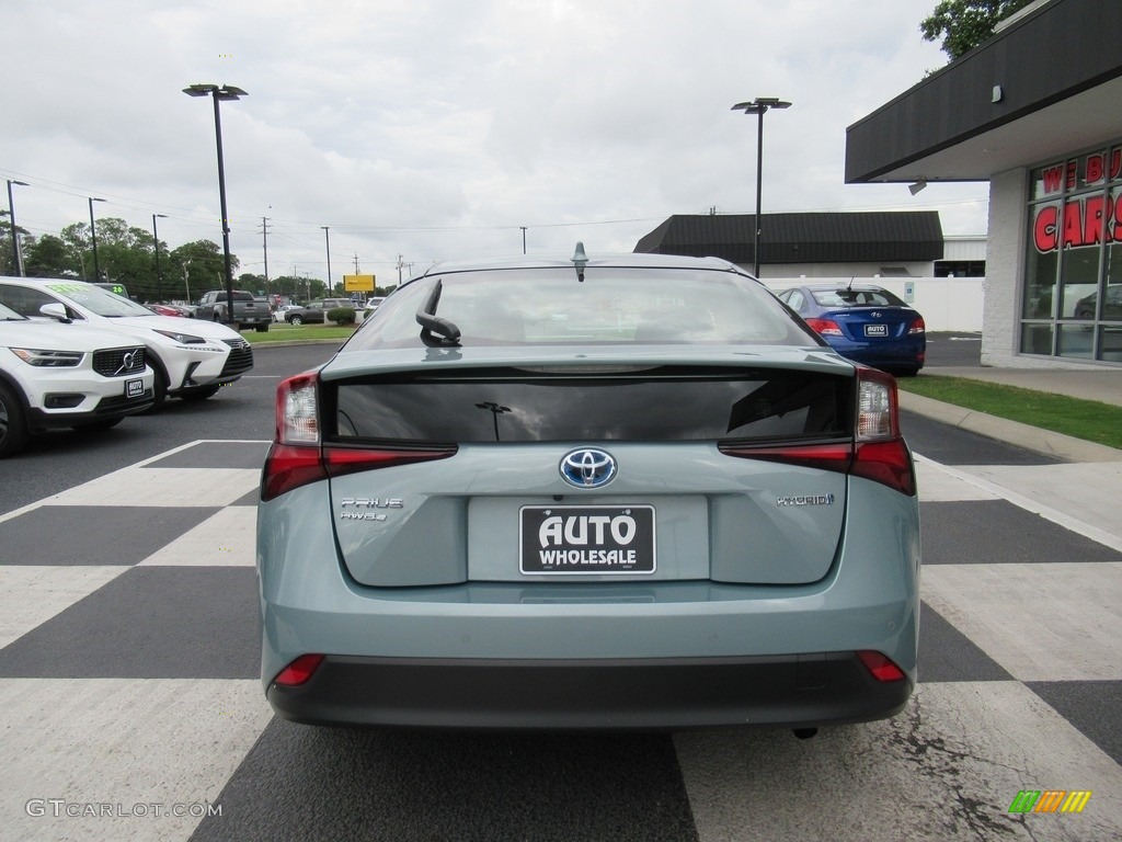 2020 Prius LE AWD-e - Sea Glass Pearl / Harvest Beige photo #4