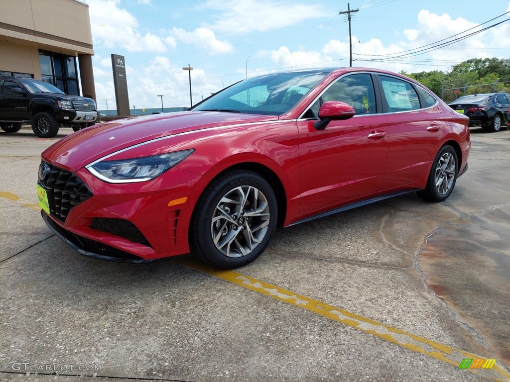 2021 Sonata SEL - Calypso Red / Black photo #2