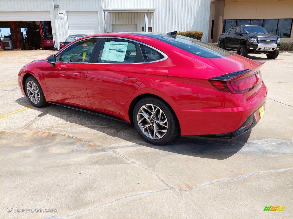 2021 Sonata SEL - Calypso Red / Black photo #11