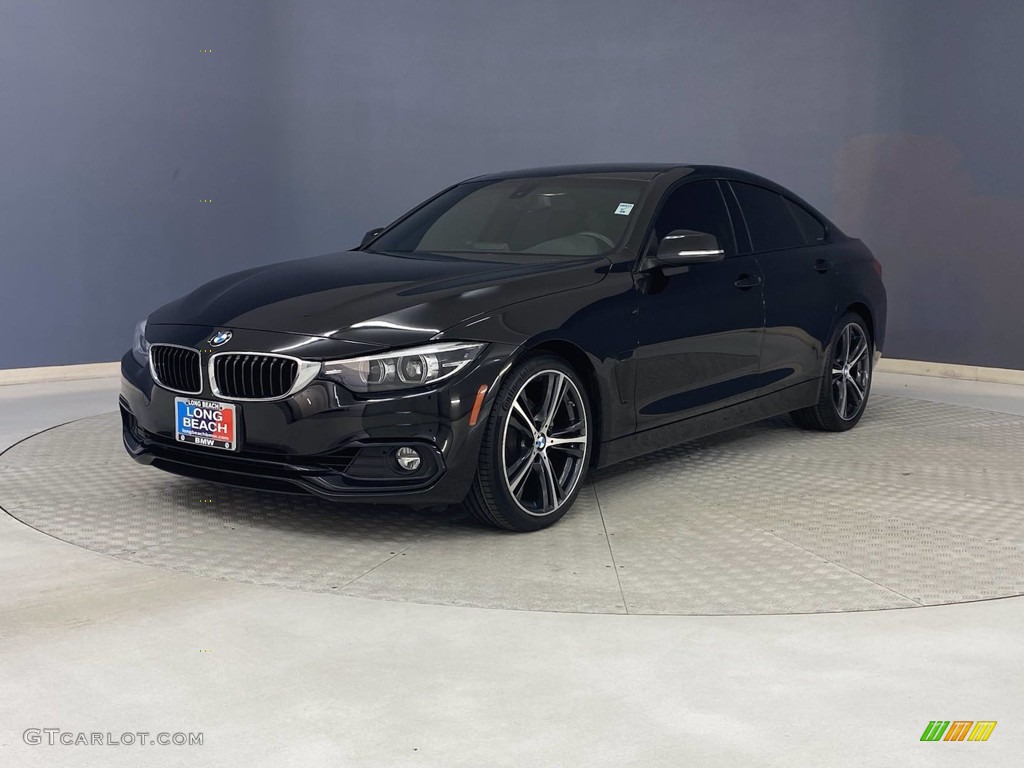 2018 4 Series 430i Gran Coupe - Jet Black / Black photo #3