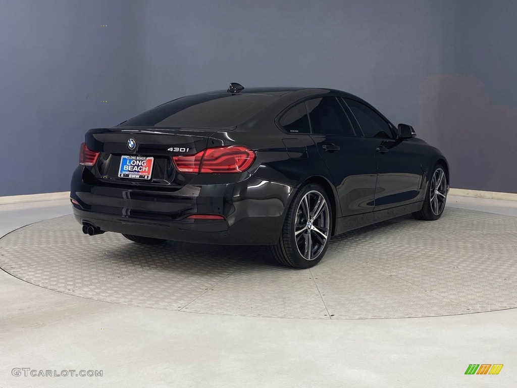 2018 4 Series 430i Gran Coupe - Jet Black / Black photo #5
