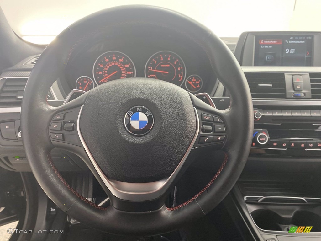 2018 4 Series 430i Gran Coupe - Jet Black / Black photo #18