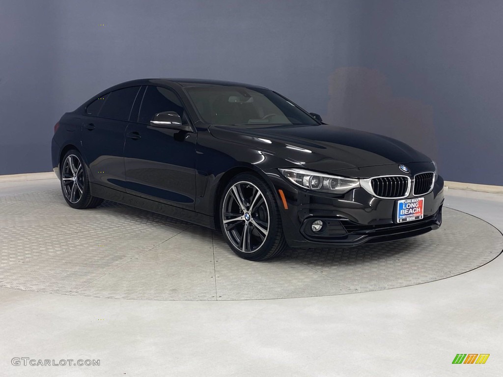 2018 4 Series 430i Gran Coupe - Jet Black / Black photo #38