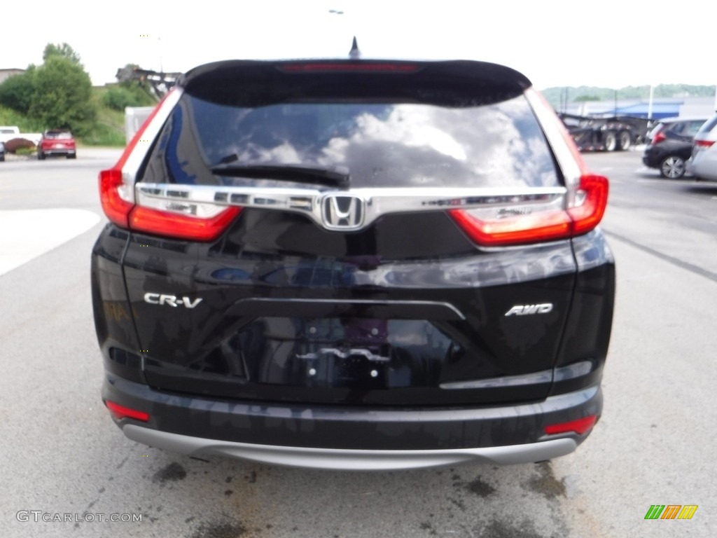 2019 CR-V EX-L AWD - Crystal Black Pearl / Black photo #8