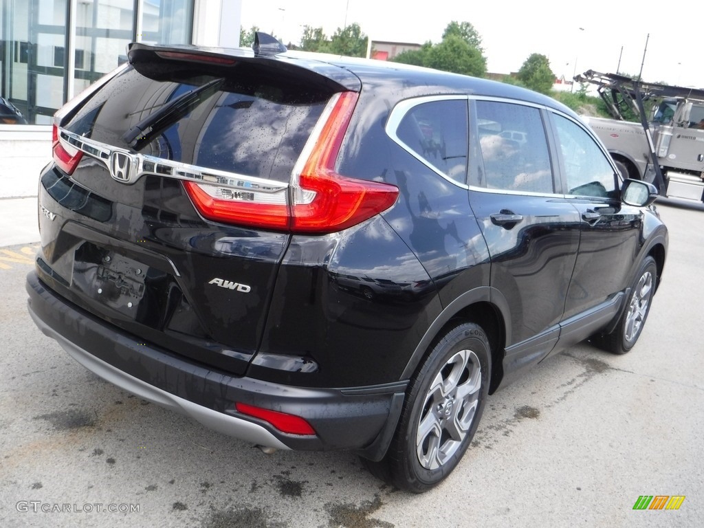 2019 CR-V EX-L AWD - Crystal Black Pearl / Black photo #9