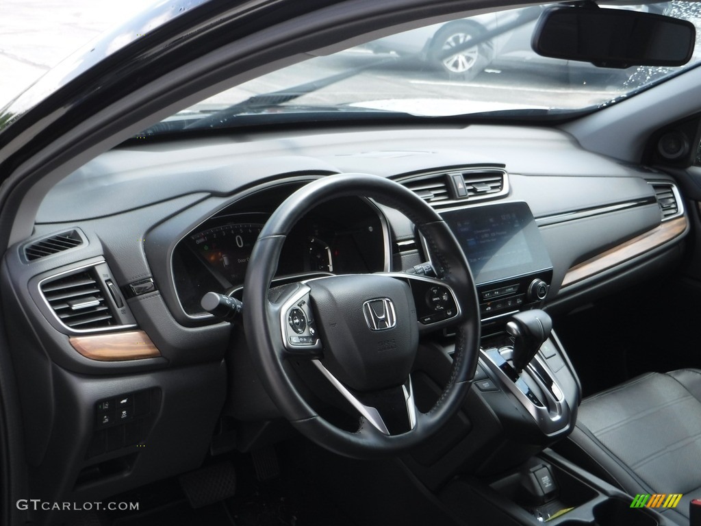 2019 CR-V EX-L AWD - Crystal Black Pearl / Black photo #14