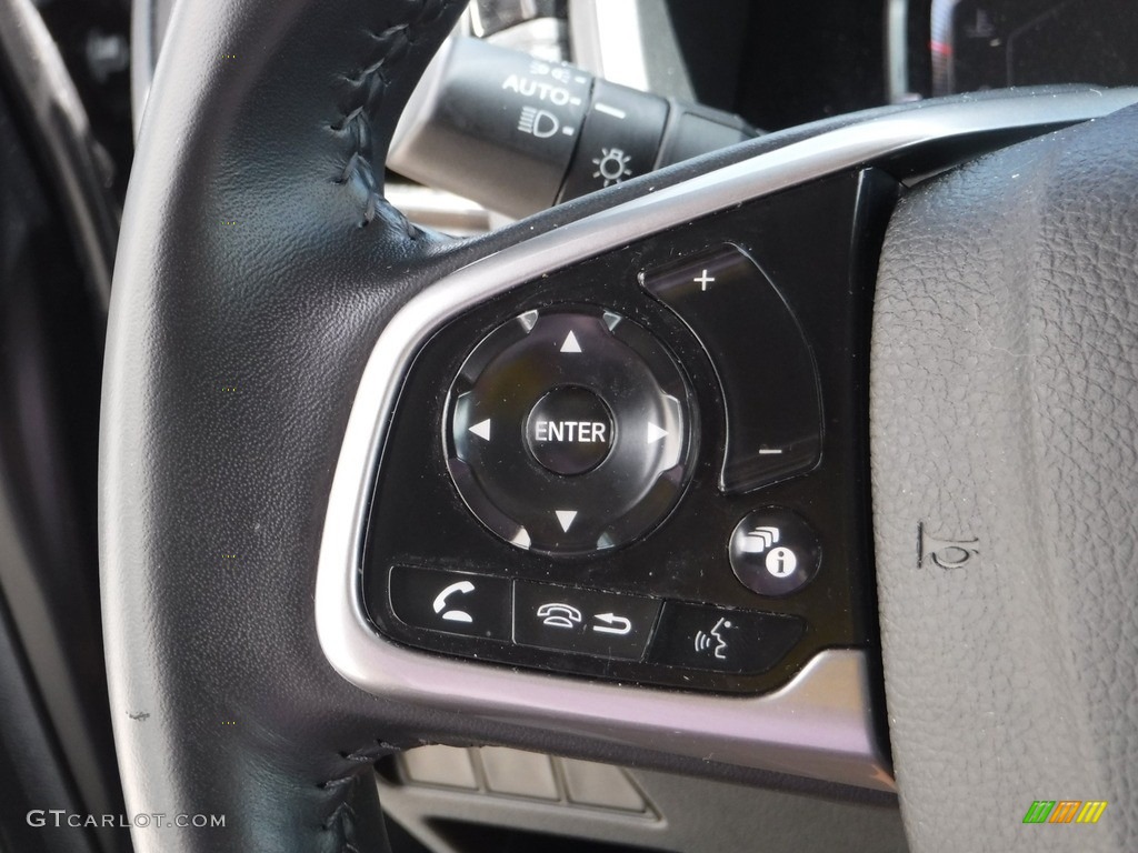 2019 CR-V EX-L AWD - Crystal Black Pearl / Black photo #23