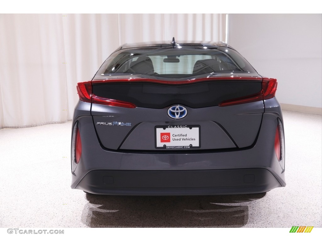 2018 Prius Prime Plus - Magnetic Gray Metallic / Black photo #20