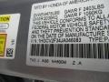 NH830M: Lunar Silver Metallic 2018 Honda Accord Sport Sedan Color Code