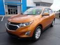 2018 Orange Burst Metallic Chevrolet Equinox LT AWD  photo #2