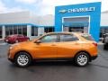 2018 Orange Burst Metallic Chevrolet Equinox LT AWD  photo #3