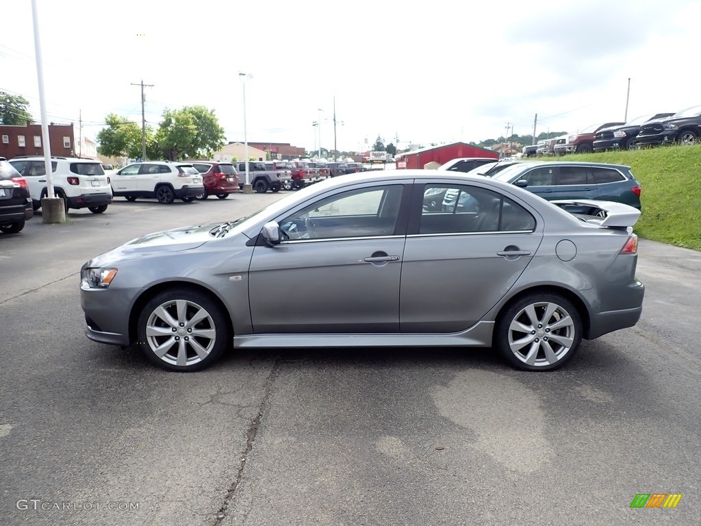2014 Lancer RALLIART AWC - Mercury Gray / Black photo #3