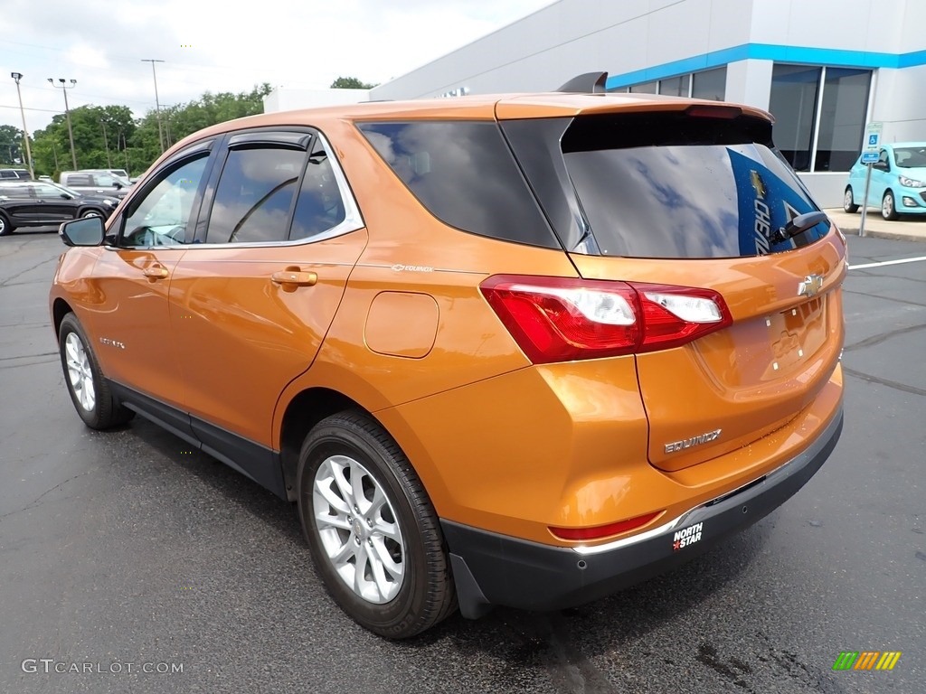 2018 Equinox LT AWD - Orange Burst Metallic / Jet Black photo #4