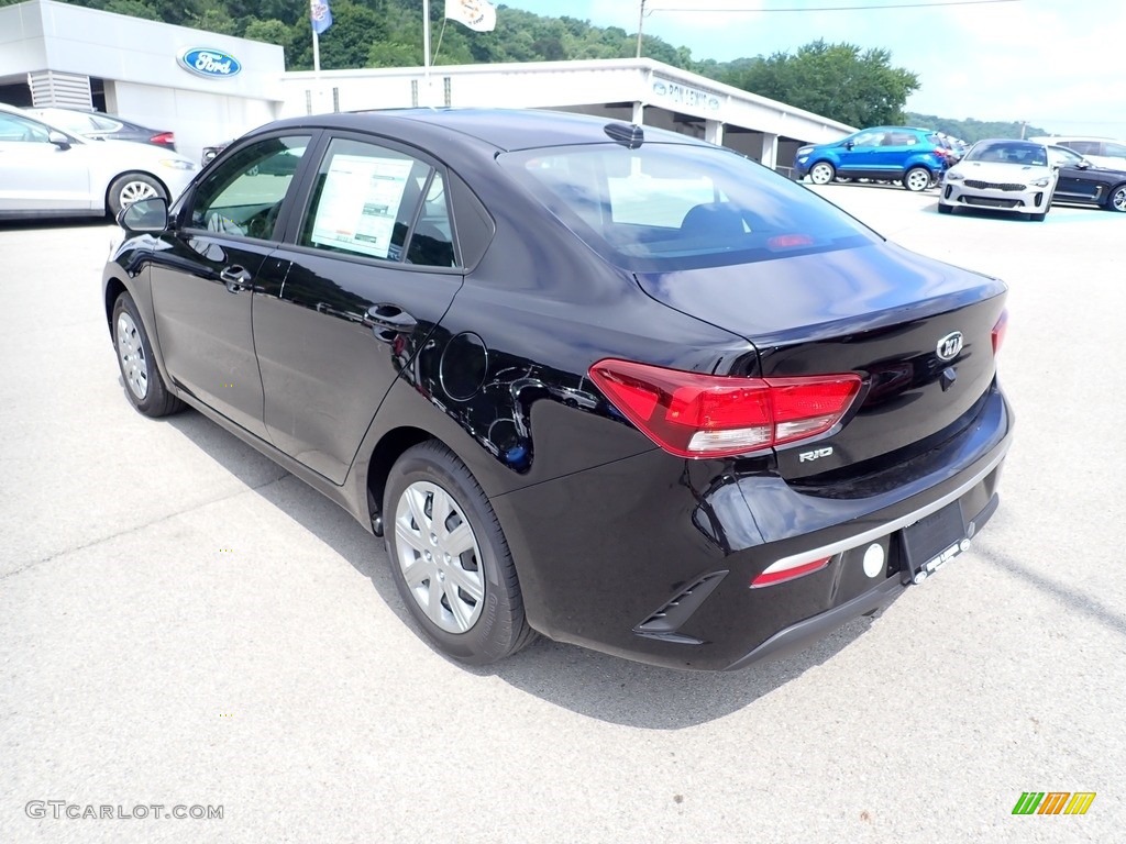 2021 Rio LX - Aurora Black / Black photo #7