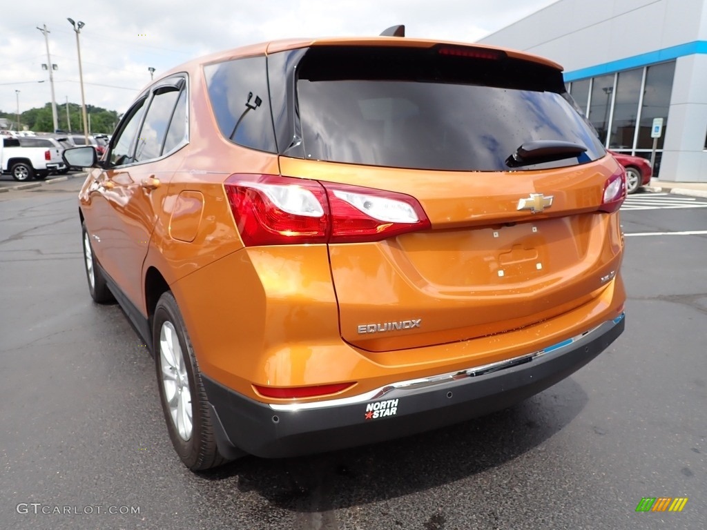 2018 Equinox LT AWD - Orange Burst Metallic / Jet Black photo #5