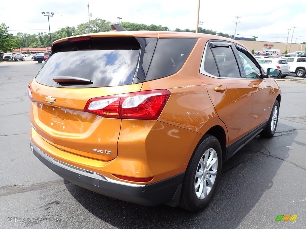 2018 Equinox LT AWD - Orange Burst Metallic / Jet Black photo #8