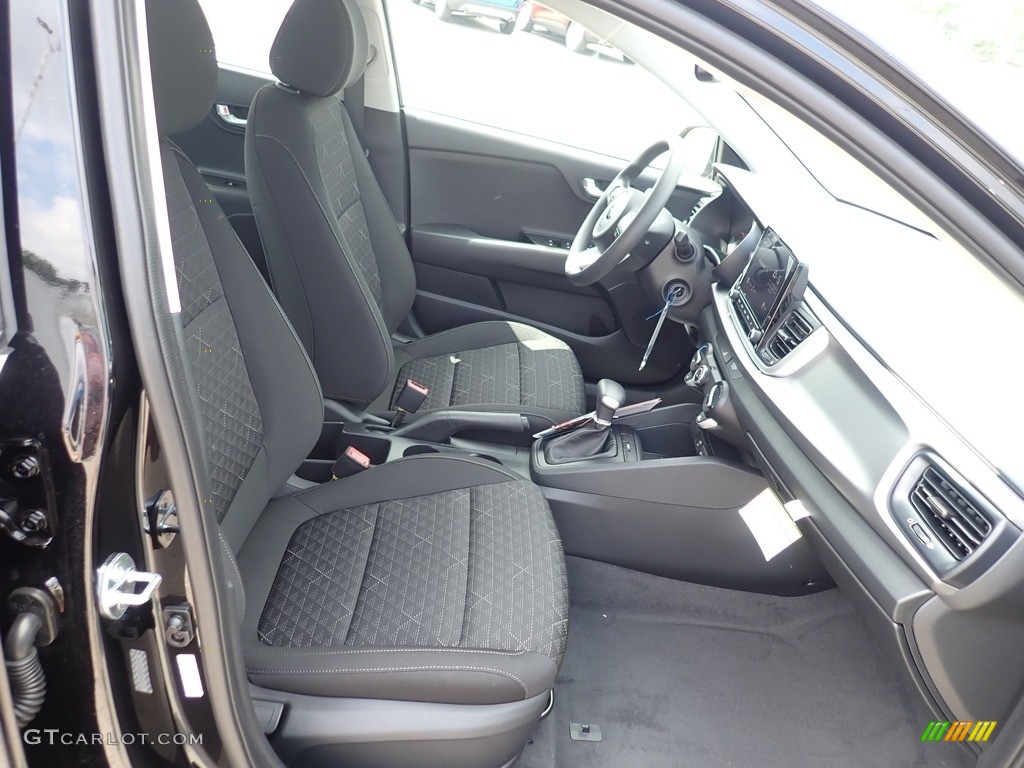 2021 Rio LX - Aurora Black / Black photo #11