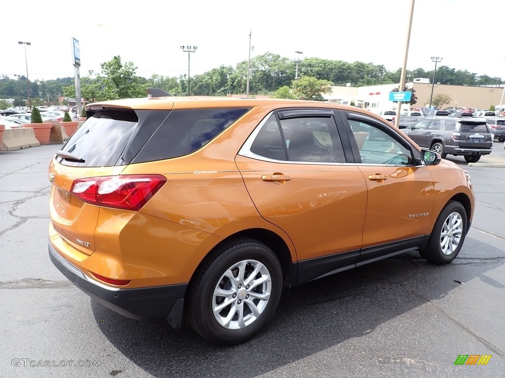 2018 Equinox LT AWD - Orange Burst Metallic / Jet Black photo #9