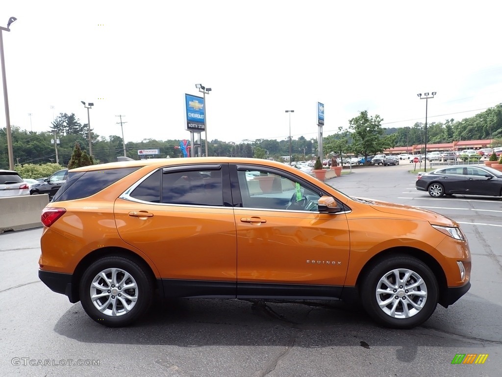 2018 Equinox LT AWD - Orange Burst Metallic / Jet Black photo #10