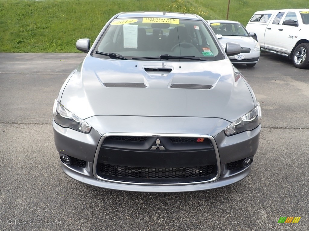 2014 Lancer RALLIART AWC - Mercury Gray / Black photo #9